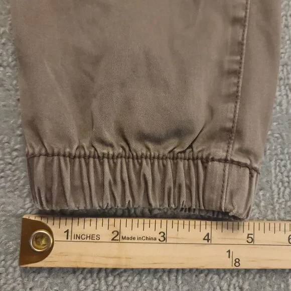 American Eagle Women’s Size 8  (28x28) Pants Utility Jogger Stretch Khaki - Picture 9 of 11